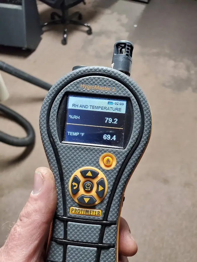 Moisture meter humidity assessment for Mold Remediation & Removal in Signal Mountain